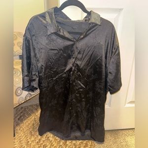 Men's Casual Silk Shirt